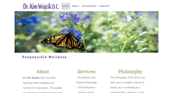 Desktop Screenshot of drkimwojcik.com